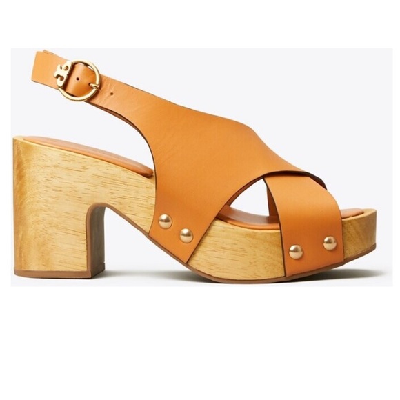 NWT Tory Burch Blythe Platform Slingback Sandal